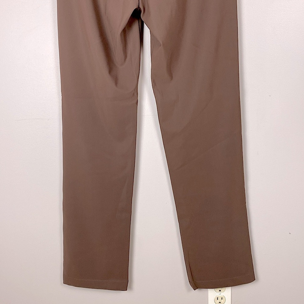 Tom Brady Golf Structured Techtrack Pants in French Roast size 30 - Picture 8 of 13